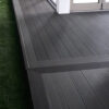 Charcoal-23mm Double Sided Estandar Decking Board (146mm x 3600mm)
