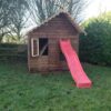 Two Story Playhouse and Slide