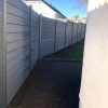 Grey composite fencing in Ireland, offering durable, low-maintenance privacy and modern style for outdoor spaces.