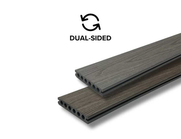 Primero Composite Decking Board Dark 23mm x 138mm x 3600mm