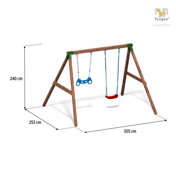 Fungoo FLY 2.0 swing set 2