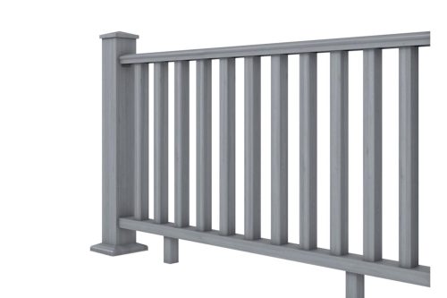 Grey Balustrade Post and Rail System (1.8m) Grey Balustrade Post and Rail System (1.8m)