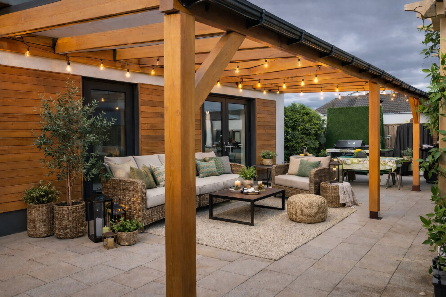 Timber veranda _