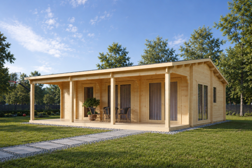 Duero Timber Cabin with Large Terrace