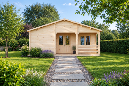 Van XL Family Timber Cabin