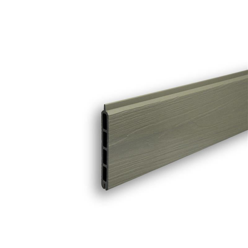 Clay composite garden fence board
